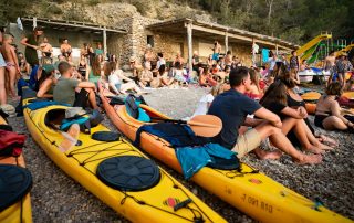 Ibiza, kayaks y fiesta