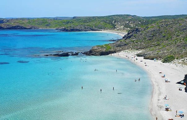 Cala tortuga y Presili, entre las mejores calas de Menorca