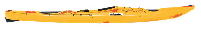 Islander Bolero kayak vuelta a Ibiza